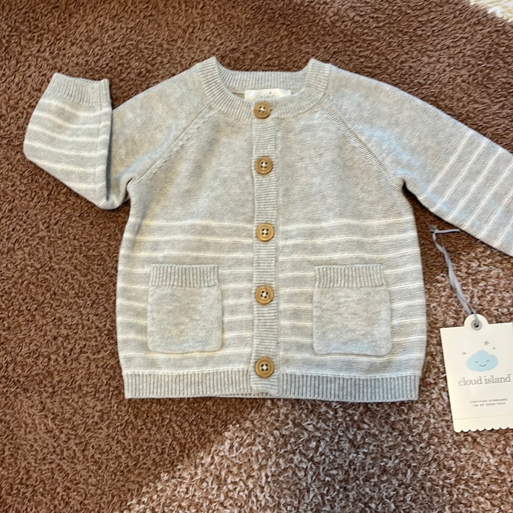 Cloud island | baby 1 piece sweater | 0-3 month